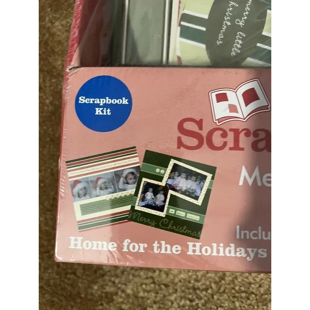 JoAnn Scrap Essentials Memories Made Easy Scrapbook Kit ~ Home for the Holidays
